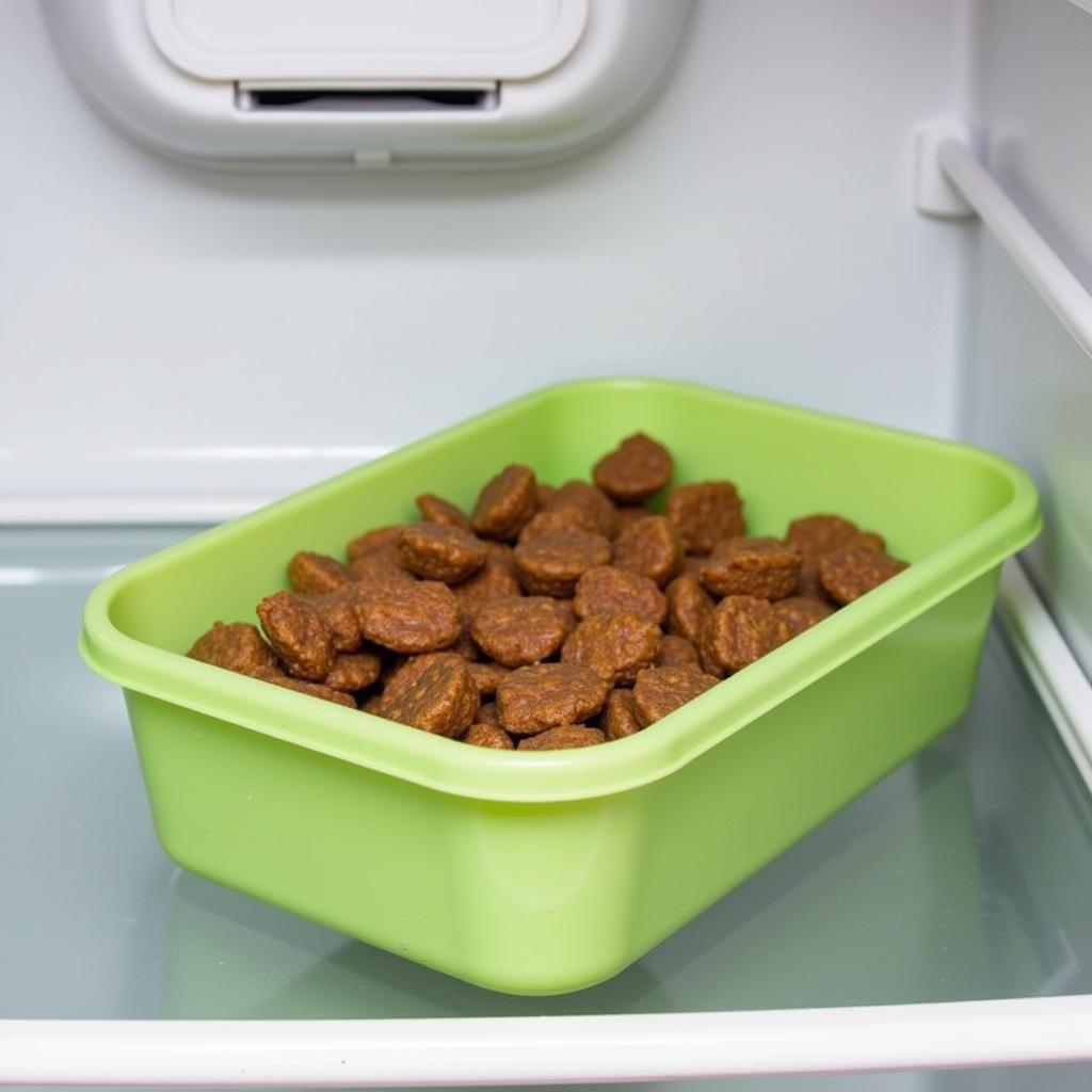 Storing Leftover Cat Food