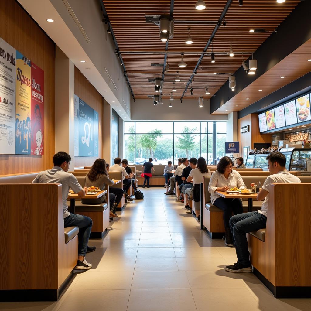 Comfortable Seating Area at Regency Square Food Court