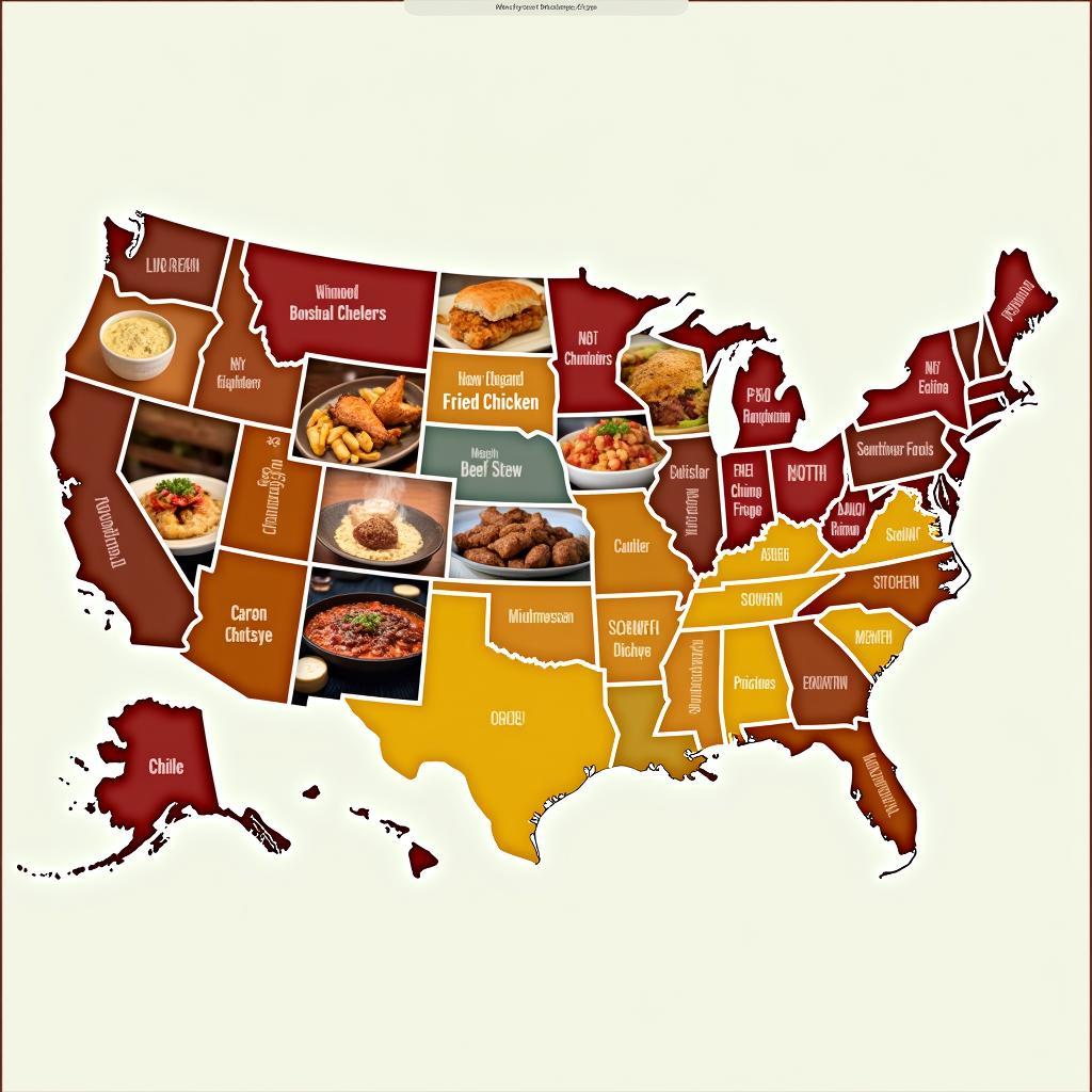 Regional Variations in Centennial Menus