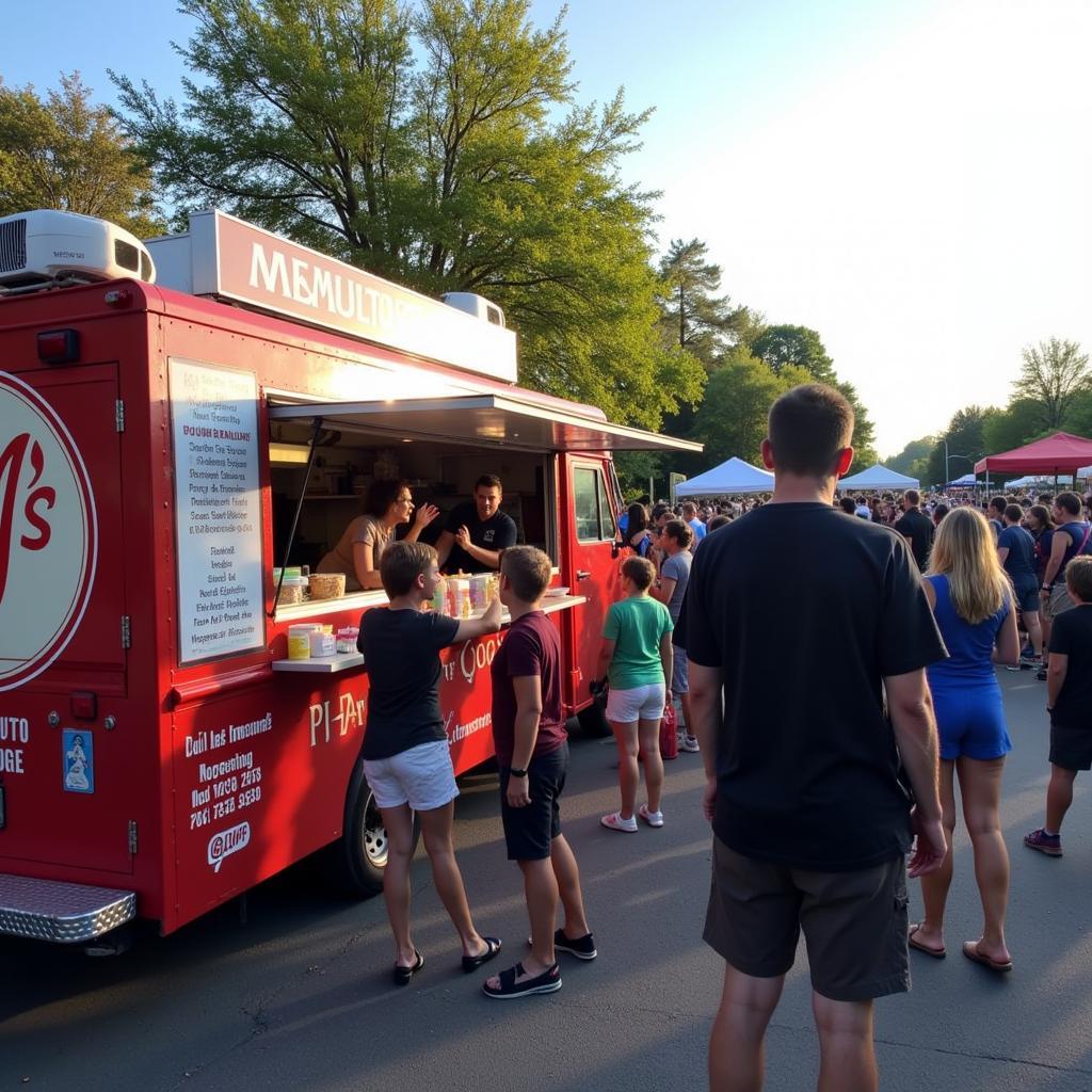 RJ's Food Truck at a Local Event