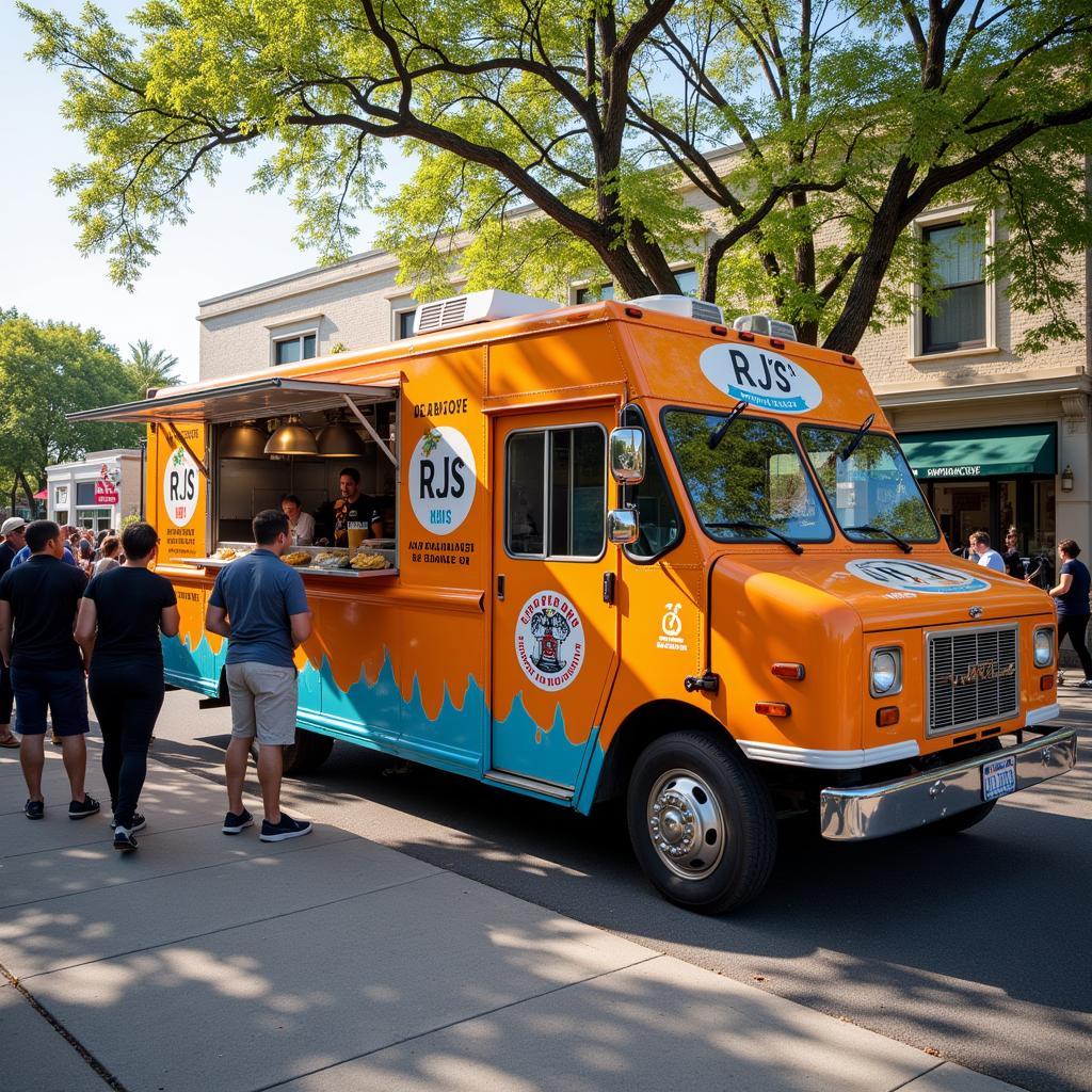 RJ's Food Truck Exterior