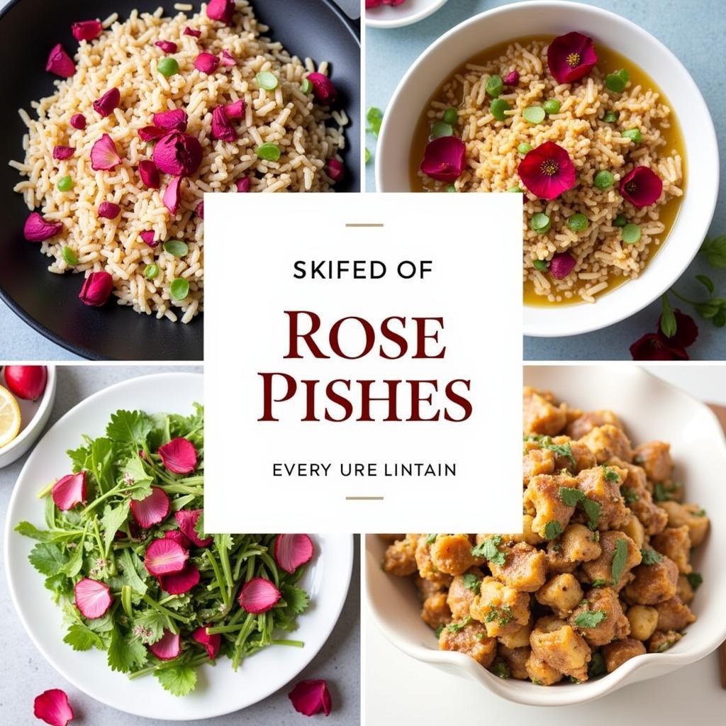 Rose in Savory Dishes