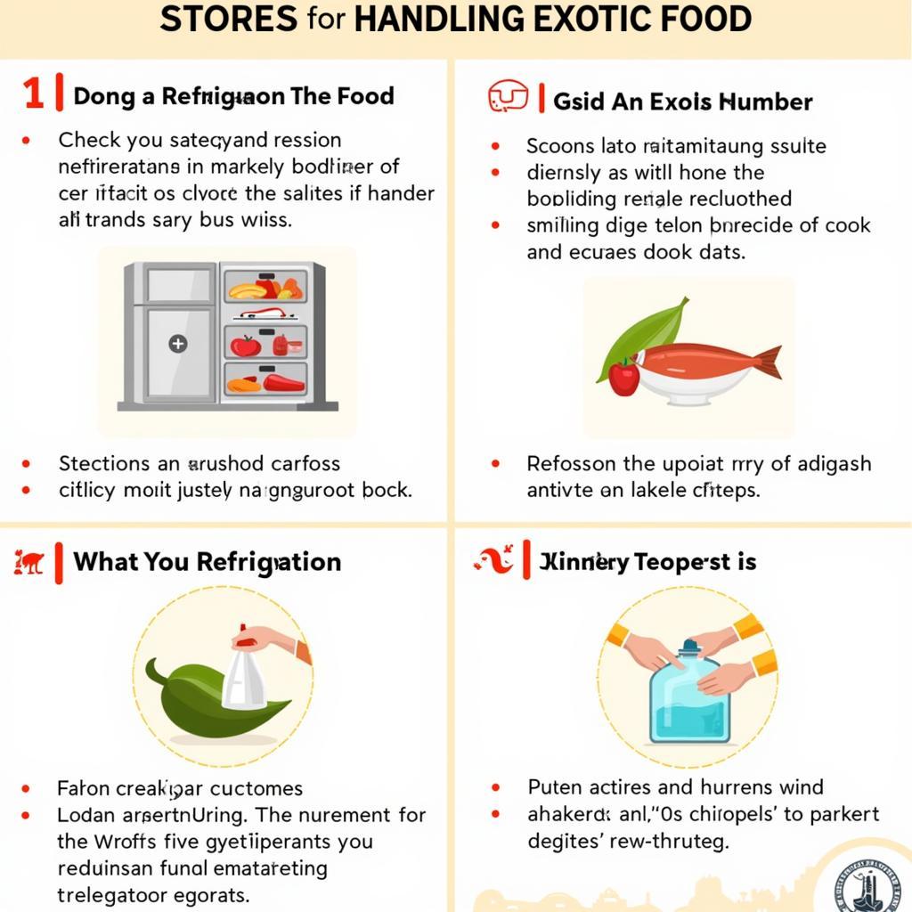 Safe Exotic Food Handling