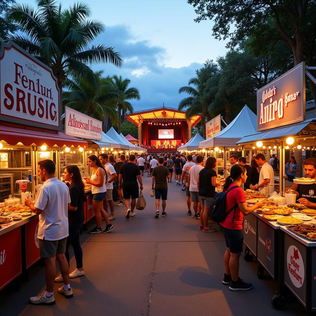 Vibrant Sarasota Food Festival Scene