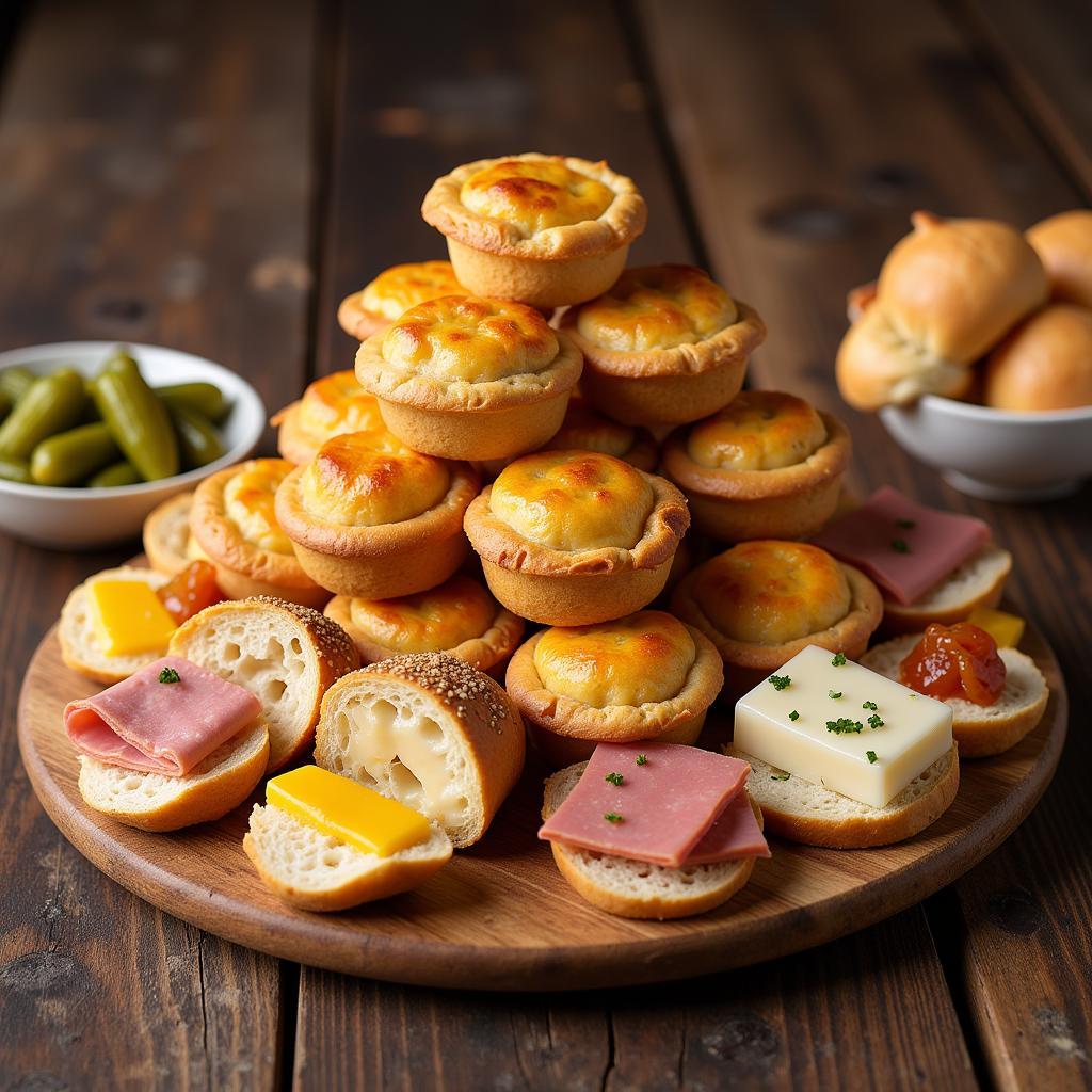 Assortment of Savory French Snacks