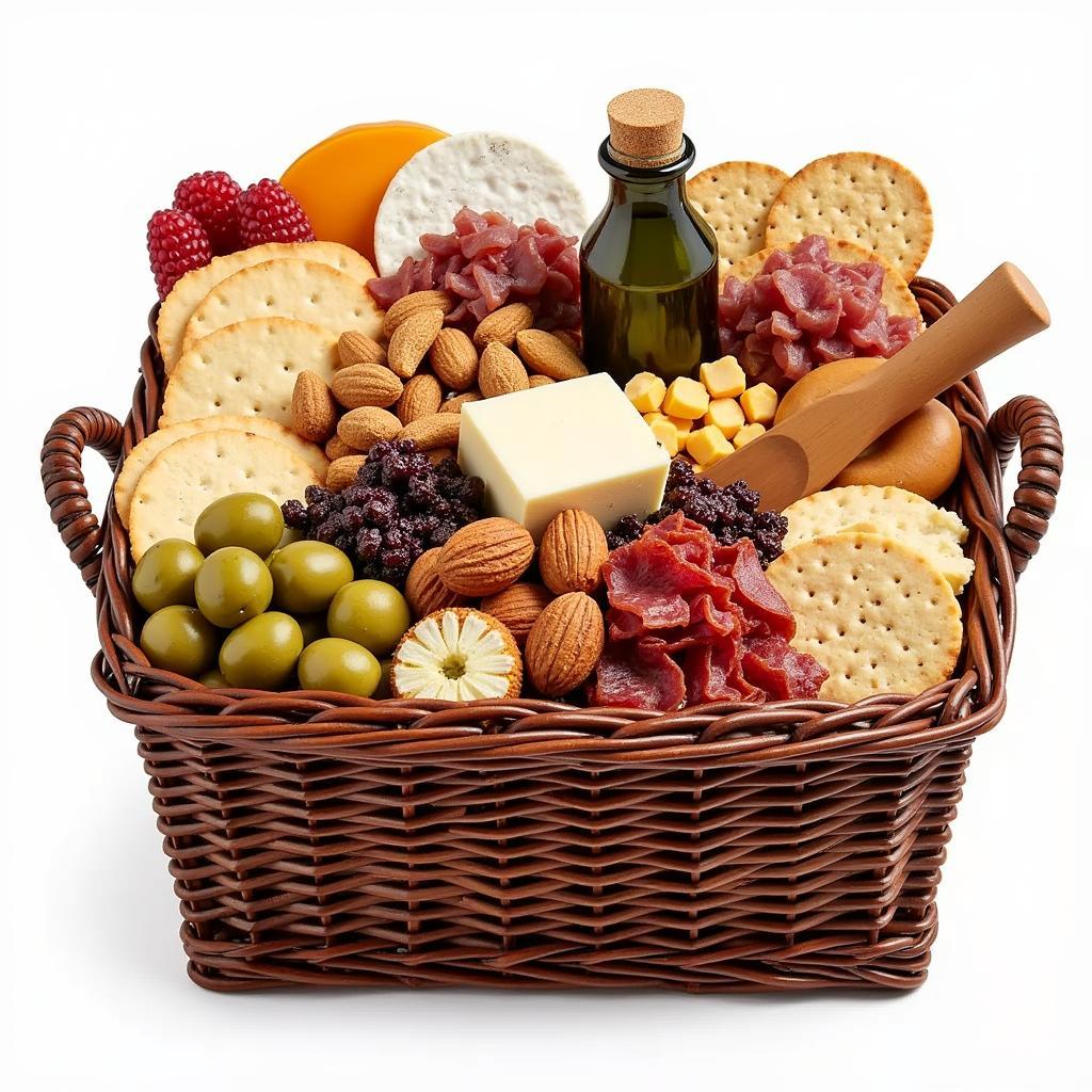 Savory Snack Gift Basket Under 