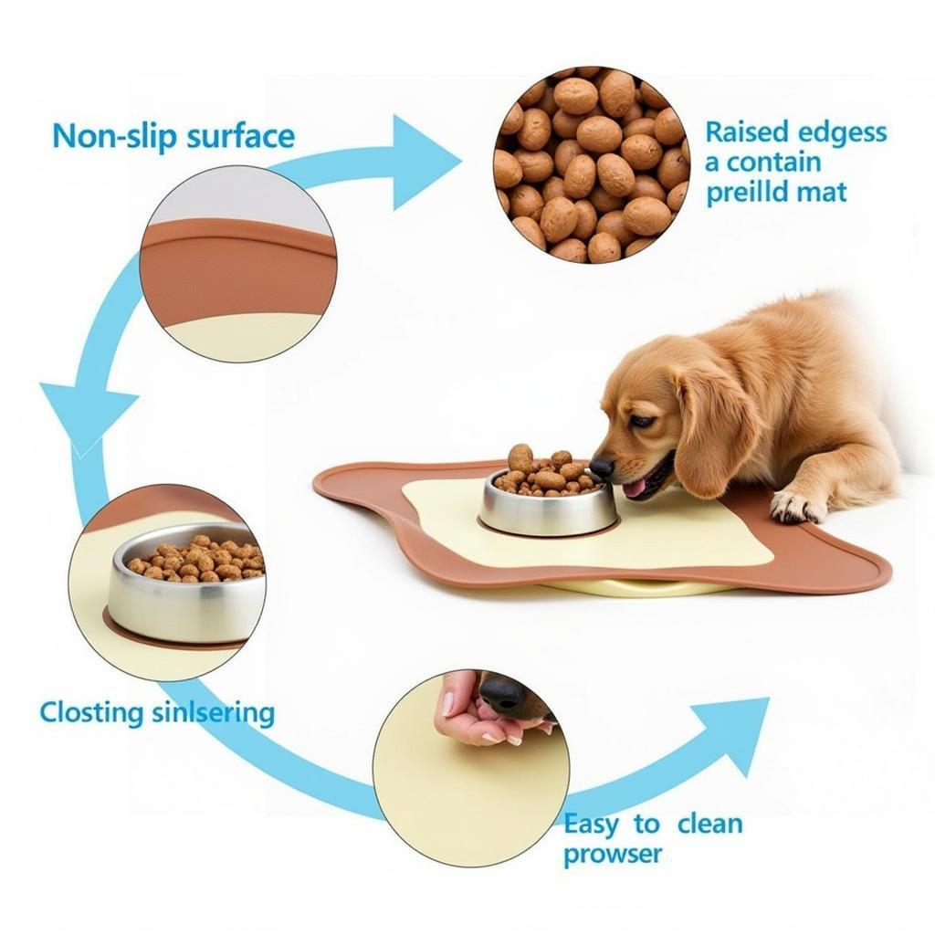 Silicone Dog Food Placemat Benefits