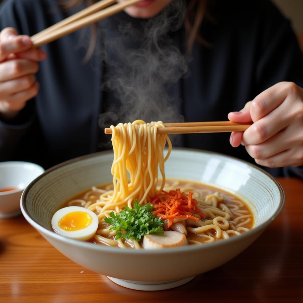 Slurping Ramen in Japan: A Sign of Enjoyment