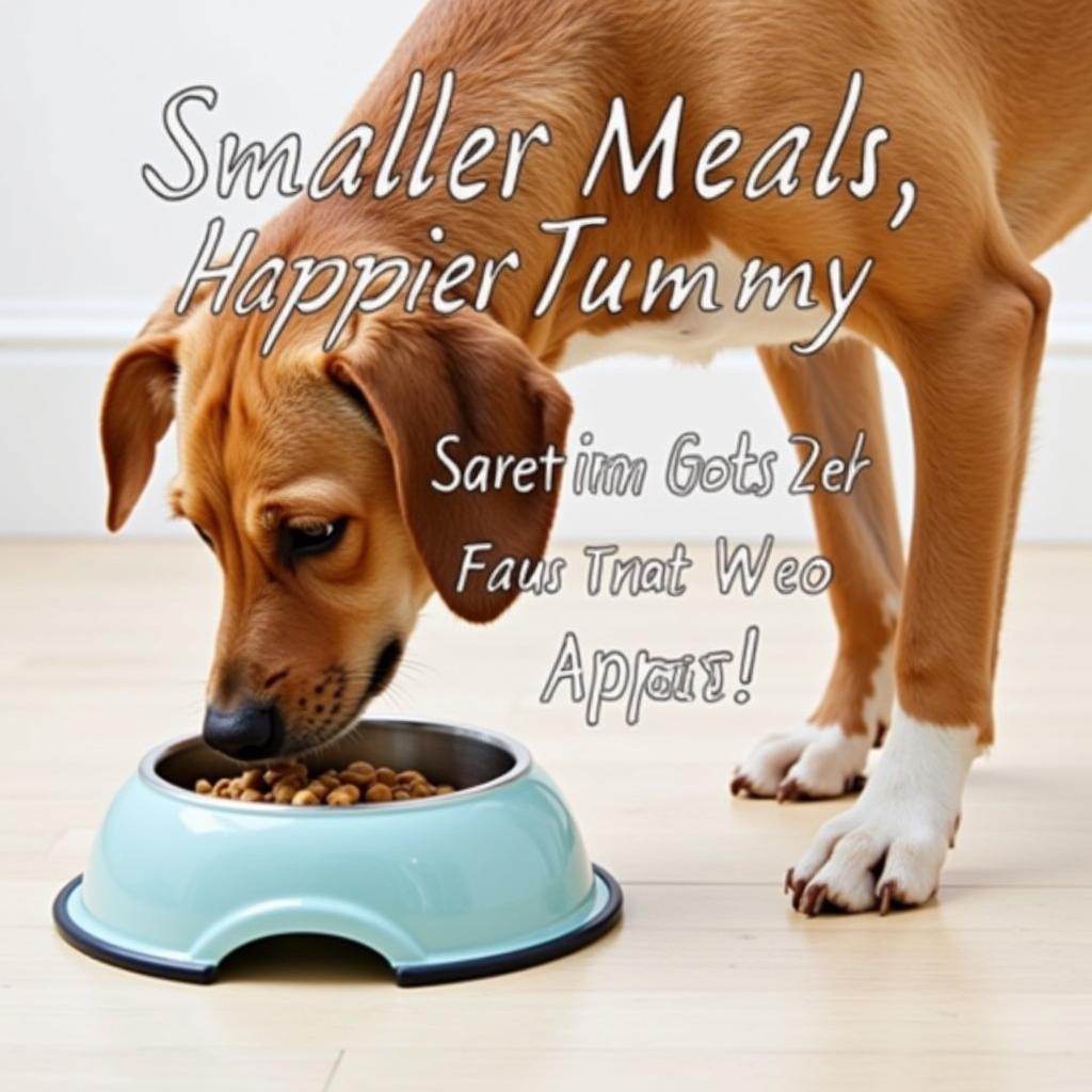 Small Frequent Meals for Dogs