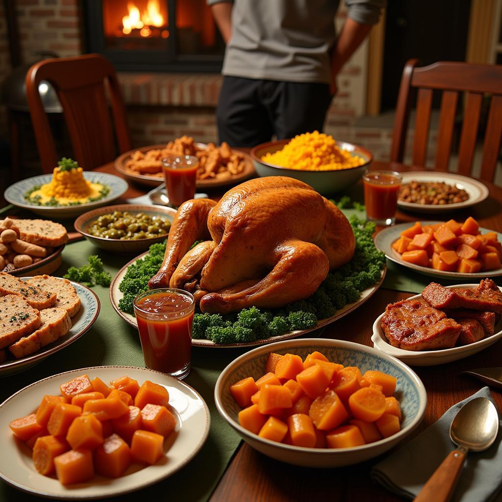 Soul Food Repast for a Holiday Celebration