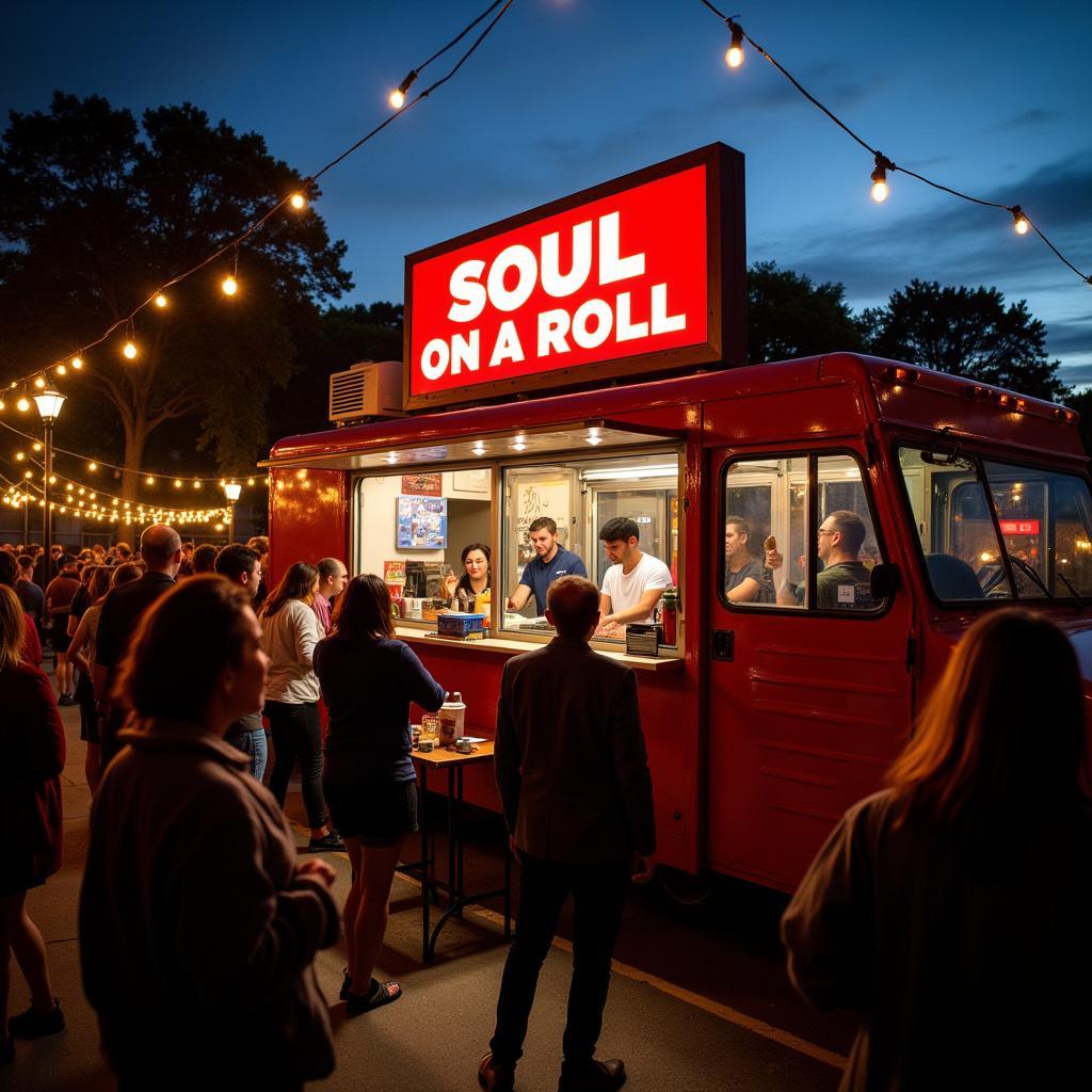 Soul on a Roll Food Truck: Atmosphere and Community