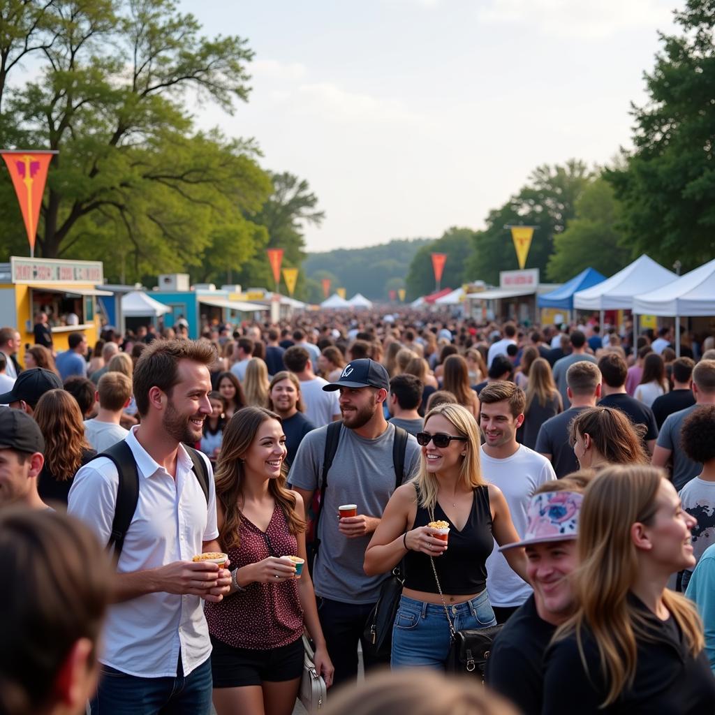 St. Louis Food Truck Festival Crowd