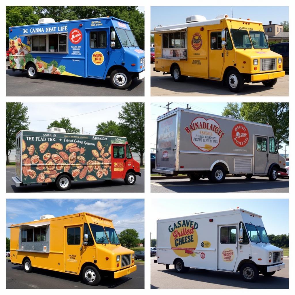 Variety of Food Trucks in St. Louis