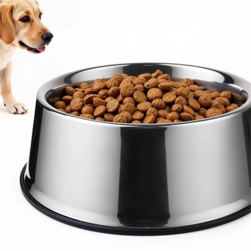 Durable and Hygienic Stainless Steel Dog Bowl