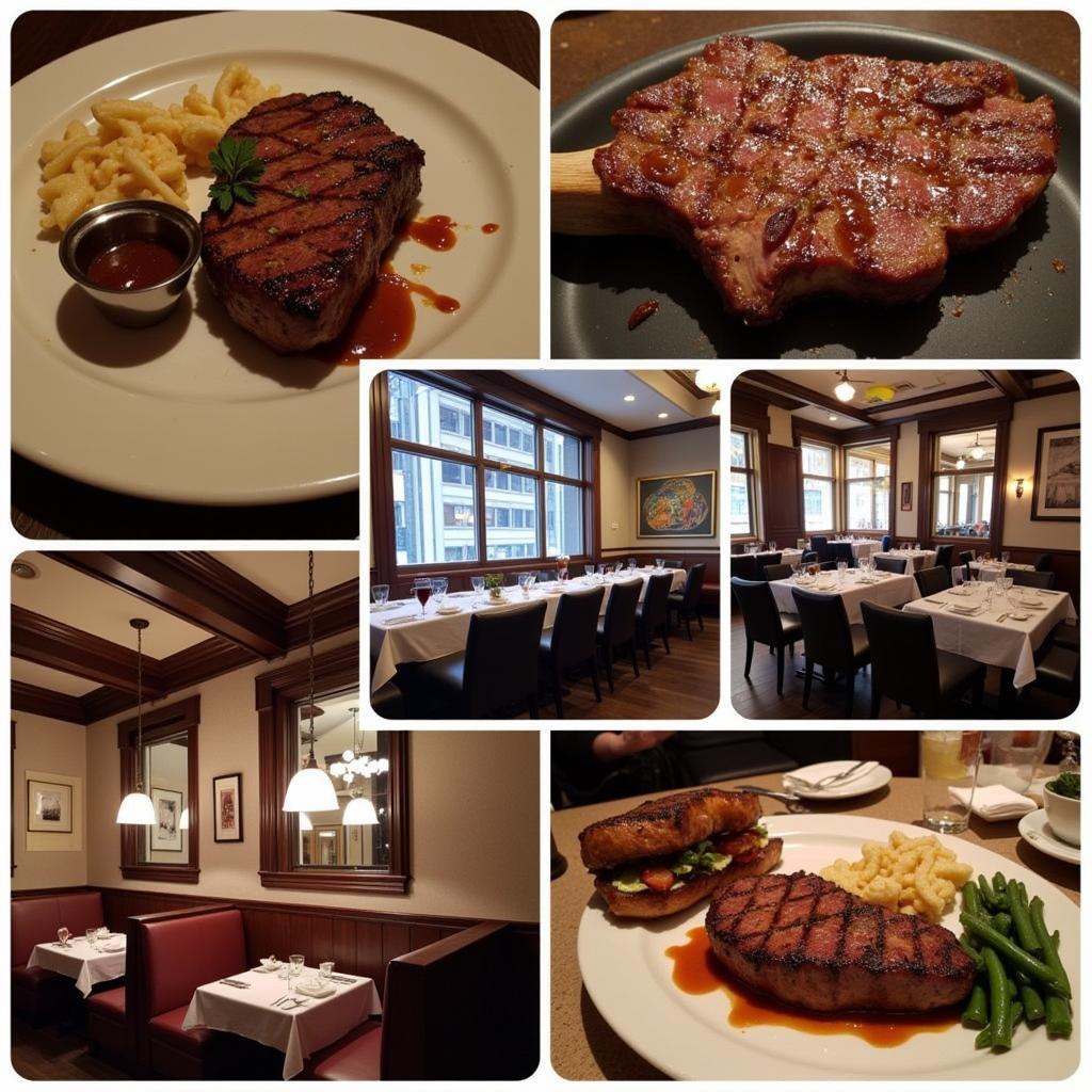 Steakhouses near the David Lawrence Convention Center