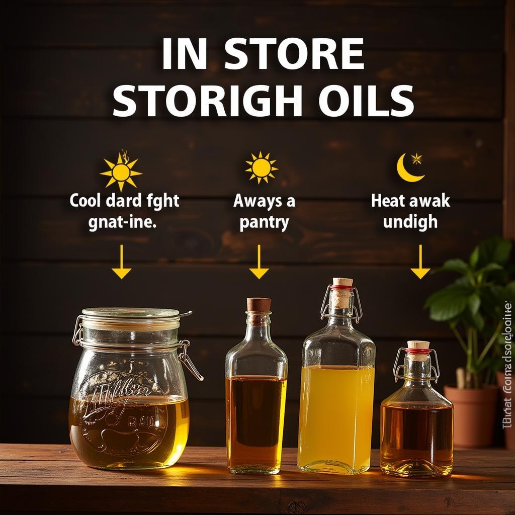 Proper Storage of Food Grade Oils