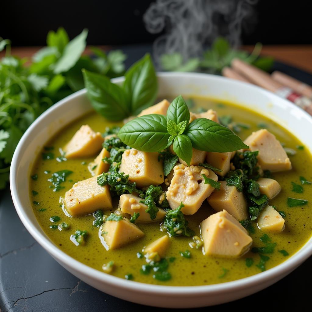 Thai Green Curry with Chicken