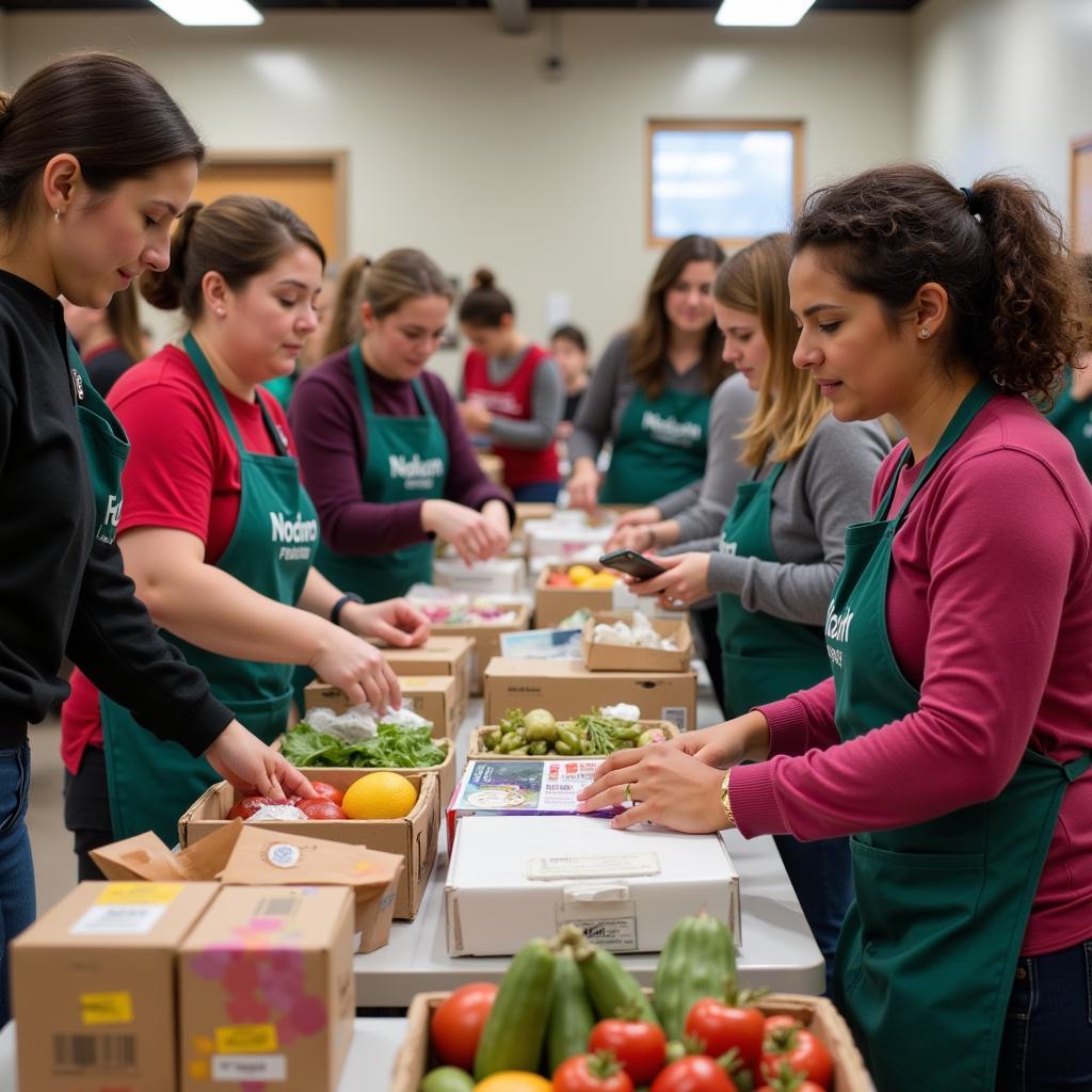 Tigard Food Pantry Volunteers Helping Families