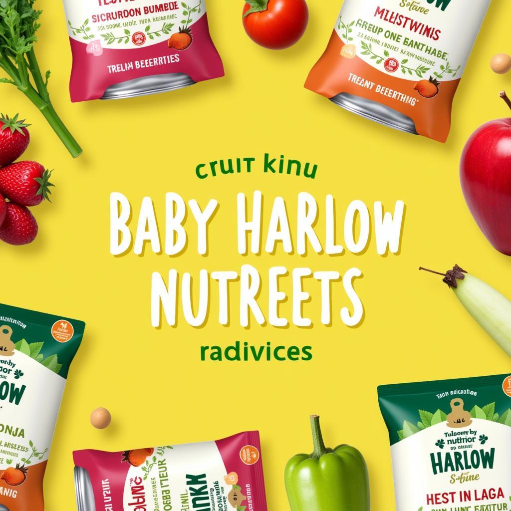 Fresh Ingredients in Tiny Harlow Baby Food