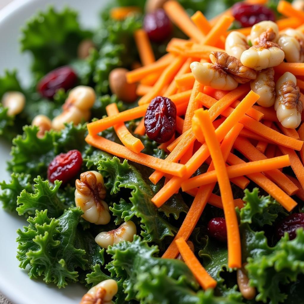 True Food Kale Salad with Fresh Ingredients