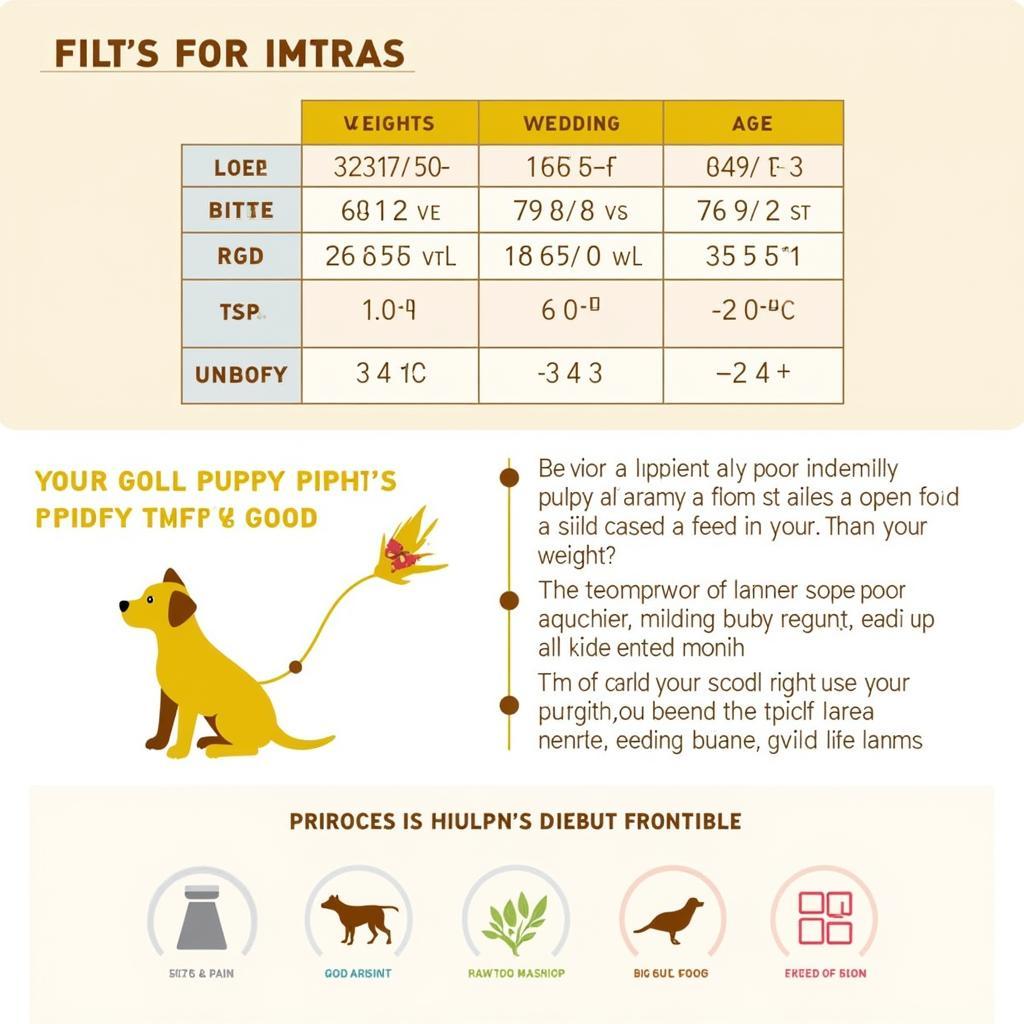 Tuffy's Gold Puppy Feeding Guide