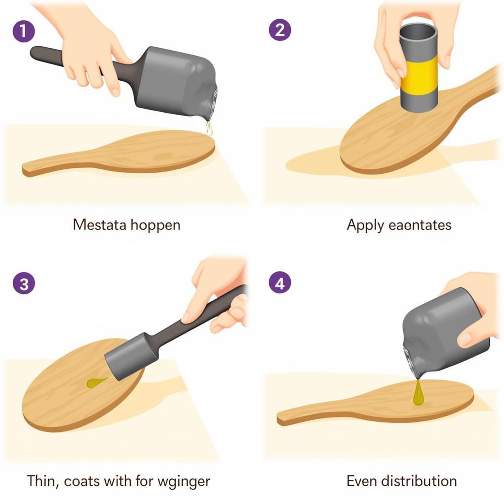 Tung Oil Application Process