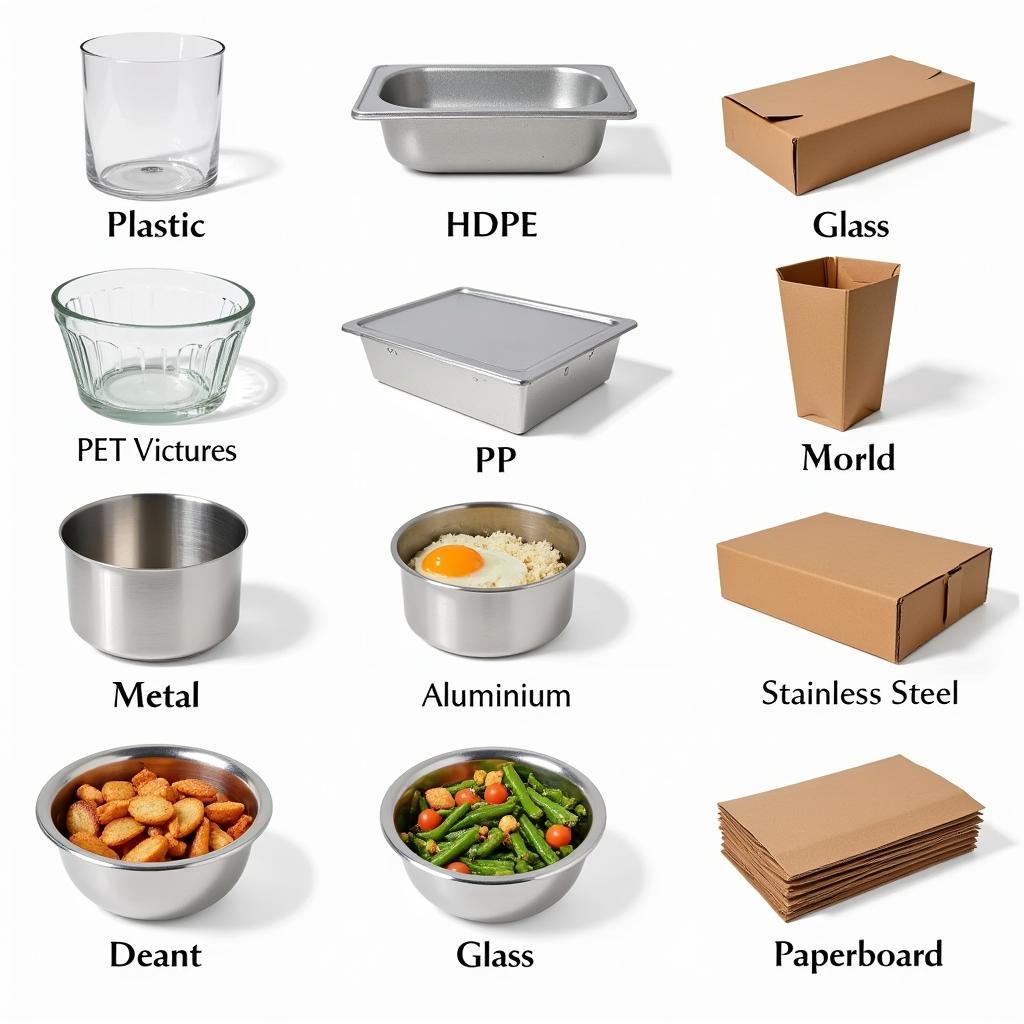 Different Types of Recyclable Food Containers for Food