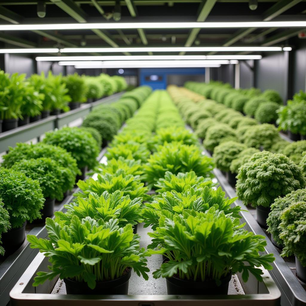 Vertical Farming System in an Urban Setting