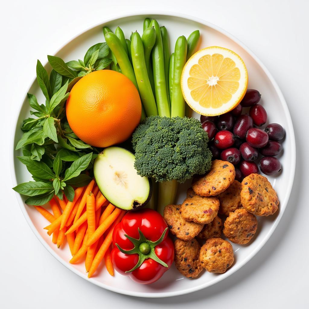 Vibrant Wellness Healthy Meal Example