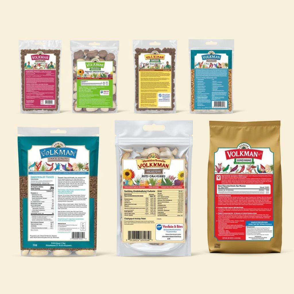 Volkman Bird Food Packaging