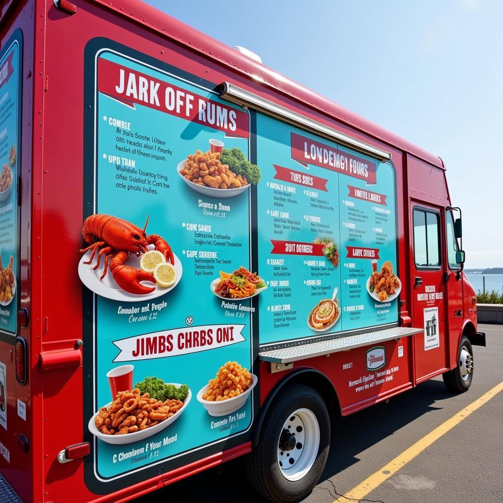 Wicked Lobster Food Truck Menu Overview