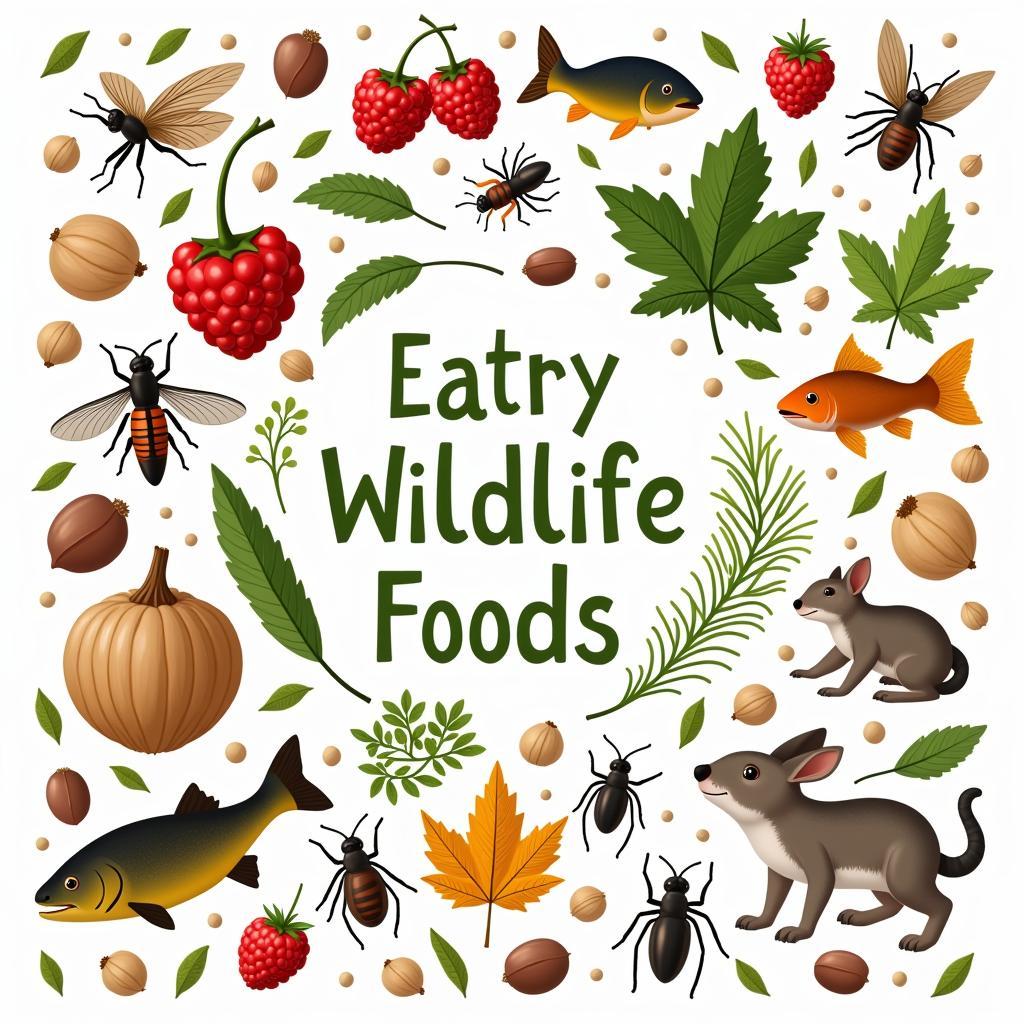 Diverse Wildlife Food Sources