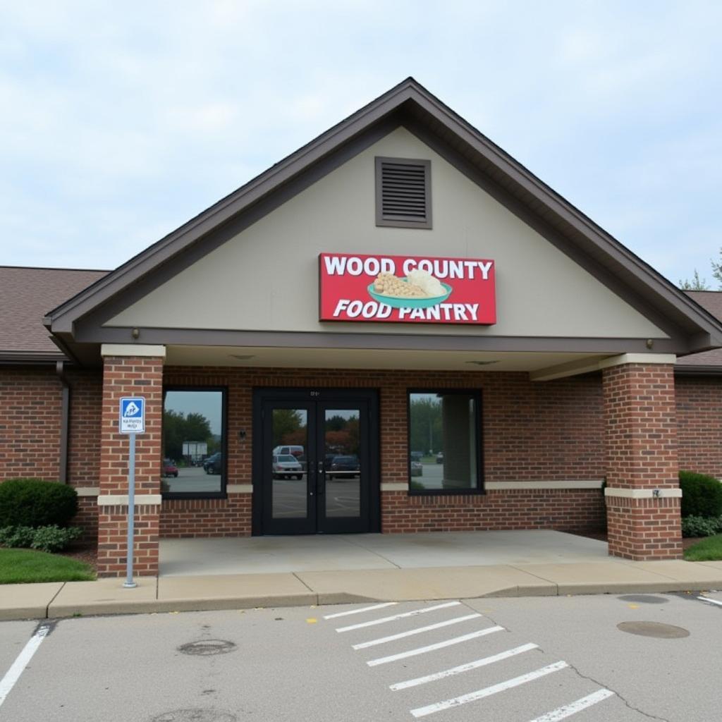 Wood County Food Pantry Building Exterior