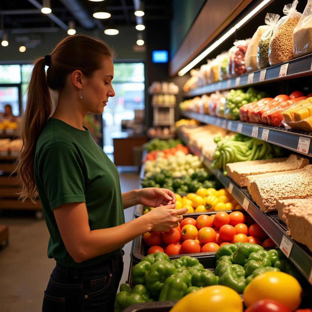 Grocery Shopping for Balanced Foods in Woodforest