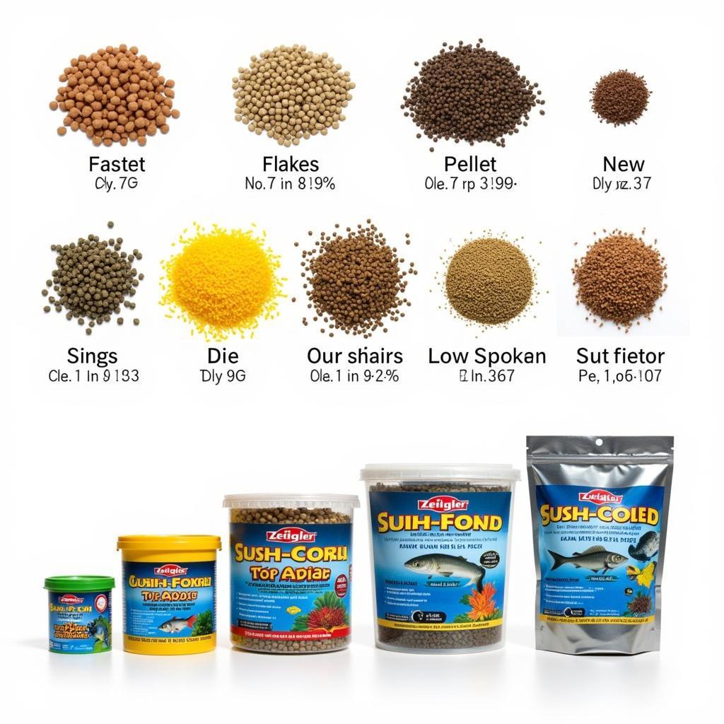 Zeigler Fish Food Variety