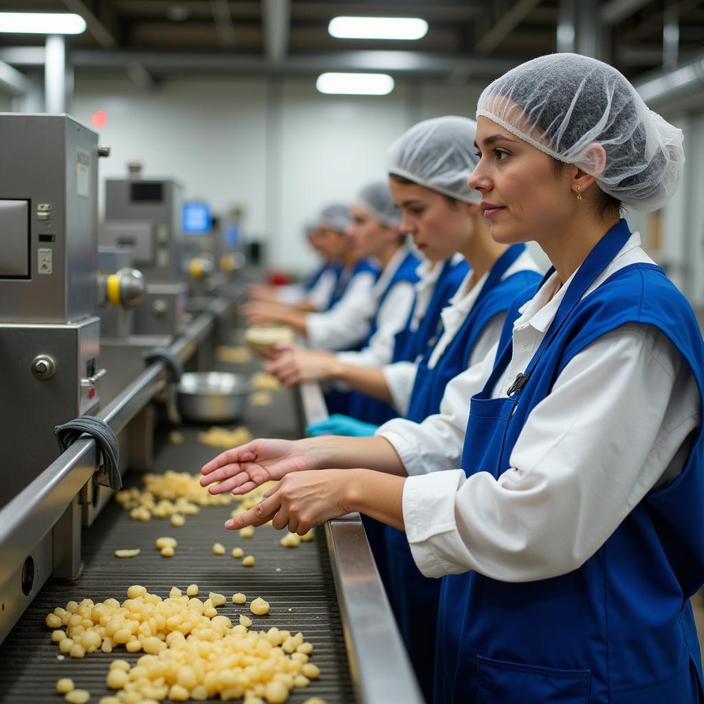 Skilled Workers in Alabama Food Processing Plants