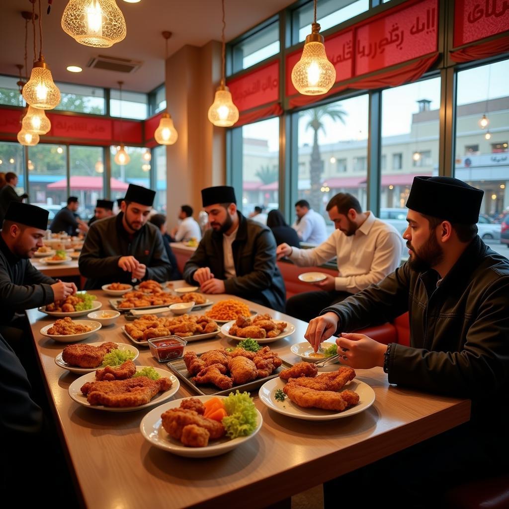 Albaik Restaurant in Makkah