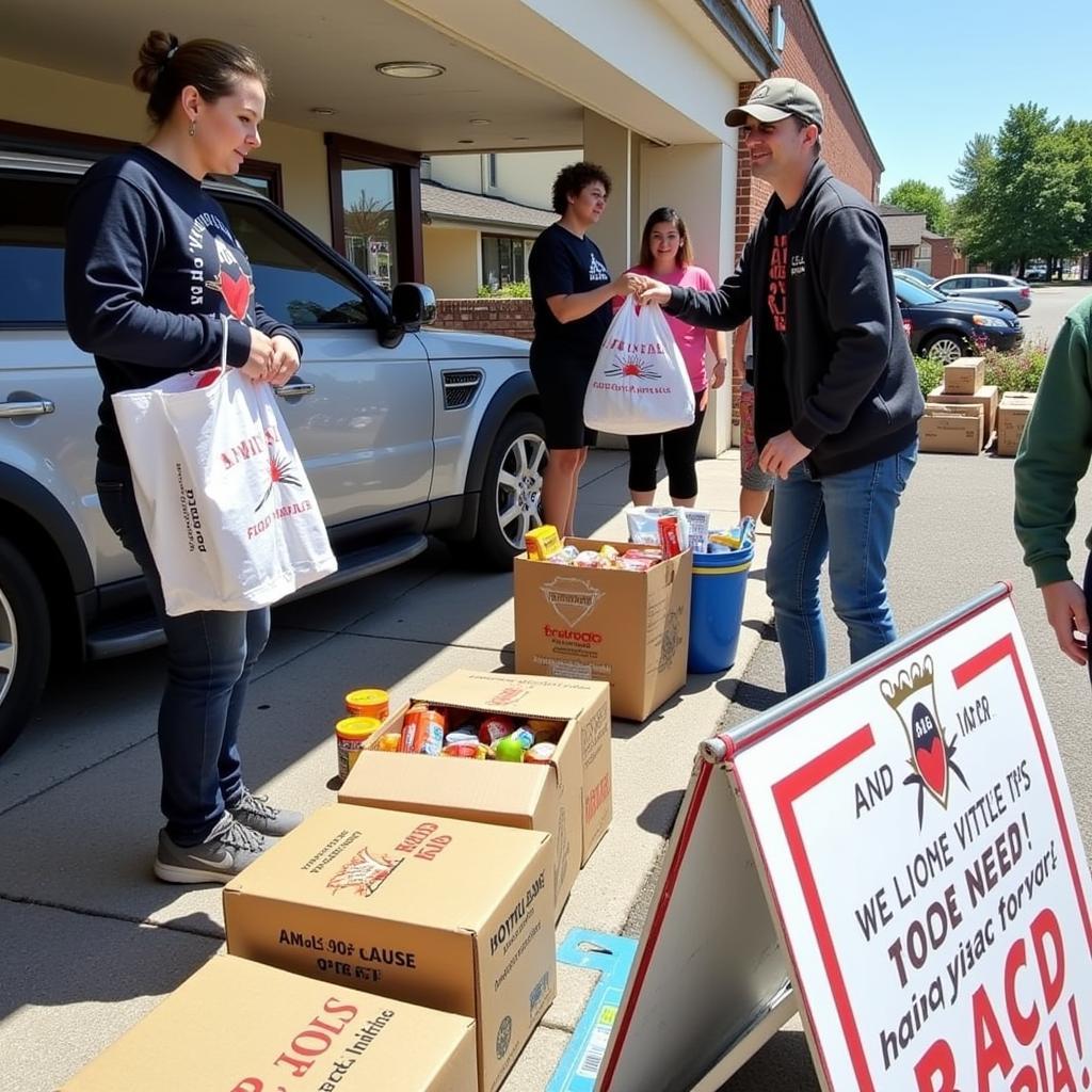 Community Food Drive for Angels Anonymous Food Pantry