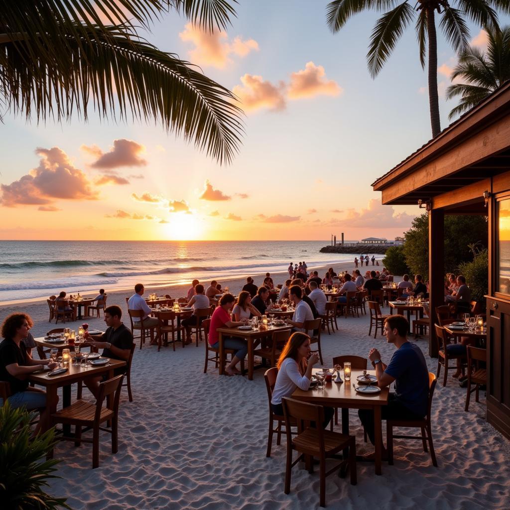 Beachfront Dining on Anna Maria Island