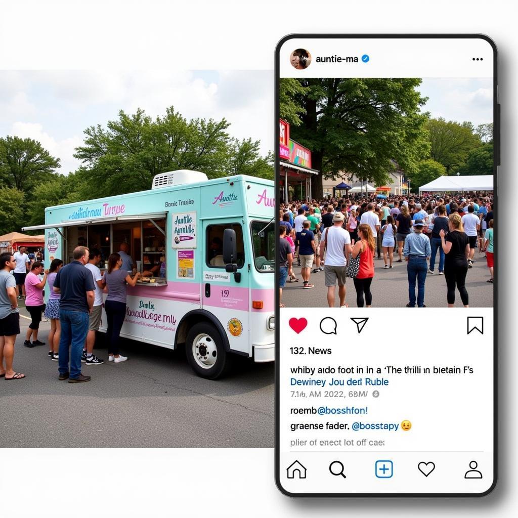 Auntie M's Food Truck Location and Schedule