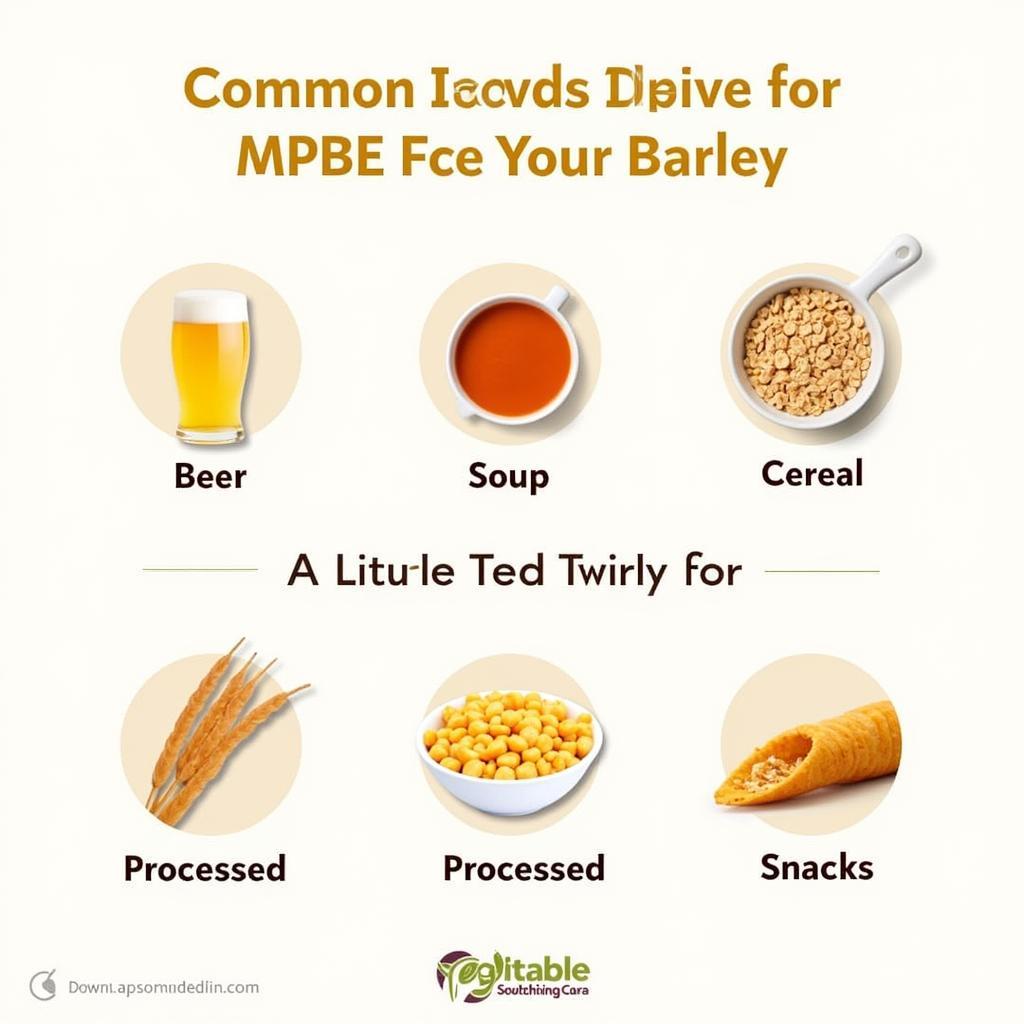 Common Barley-Containing Foods