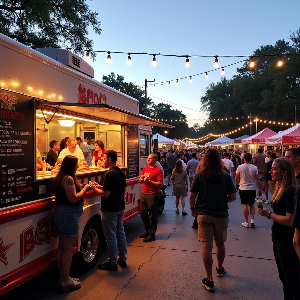 BBQ Food Truck at a Jacksonville Event