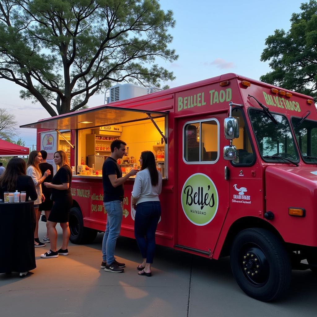 Belle's Food Truck Catering Event