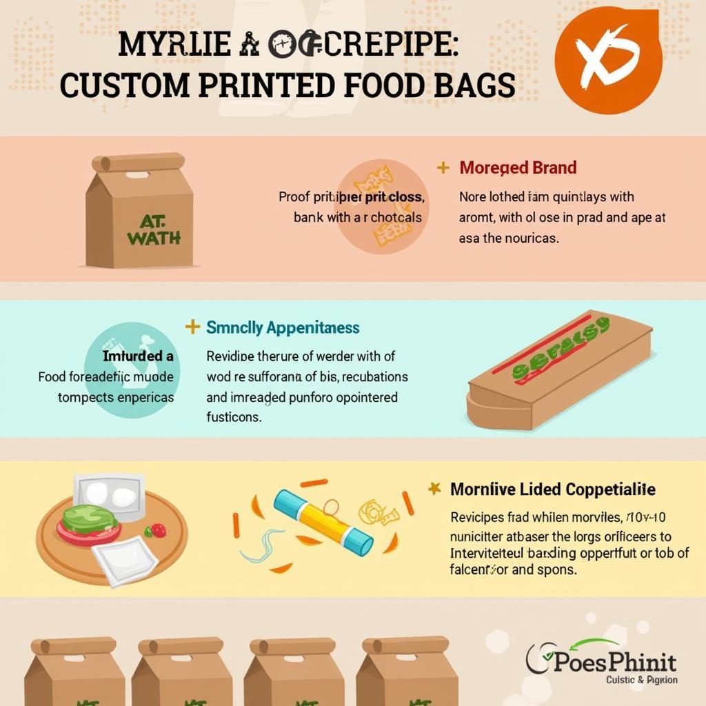 Benefits of Custom Printed Food Bags for Businesses