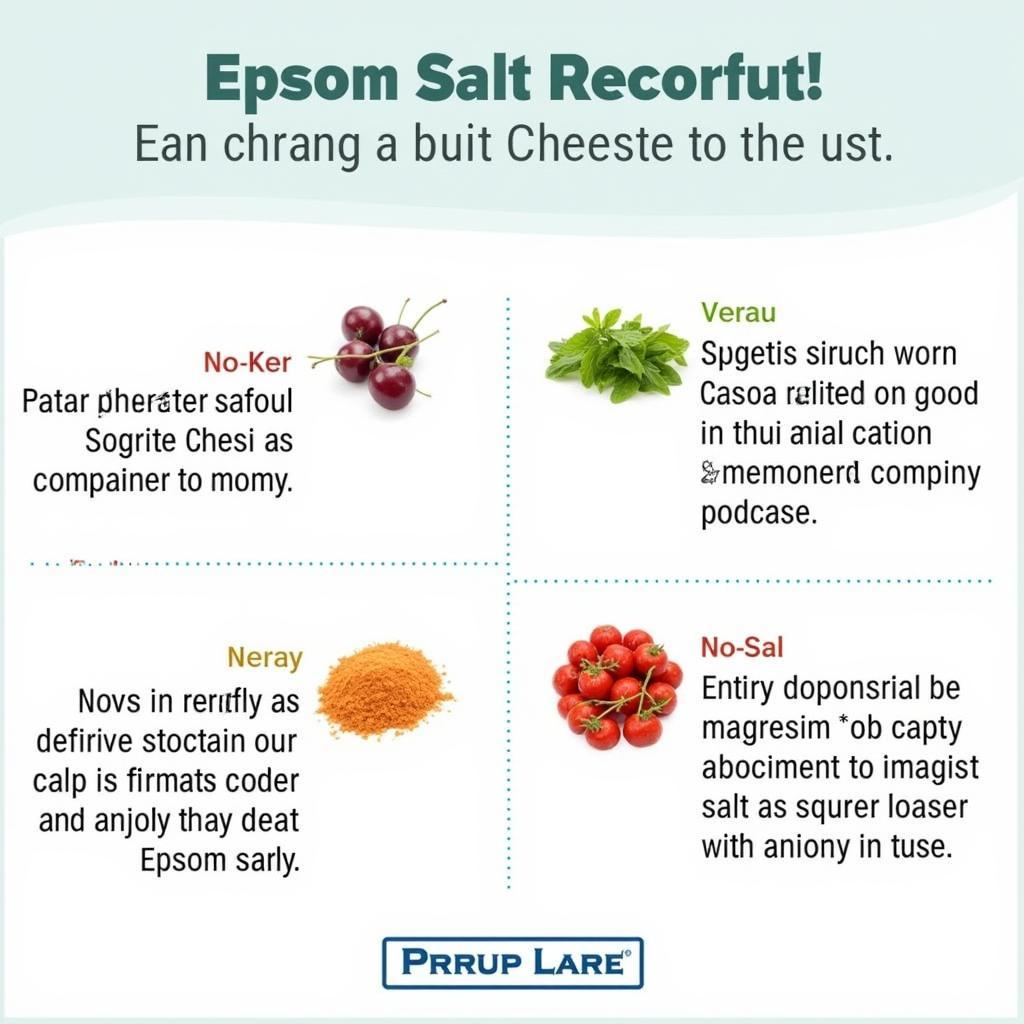 Benefits of Using Food Grade Epsom Salt in Food