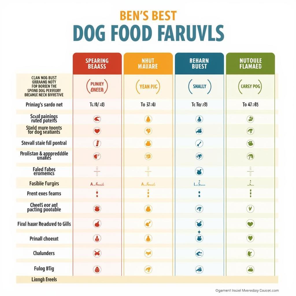 Choosing the best Ben's Best dog food for your dog's age, breed, activity level, and dietary needs.