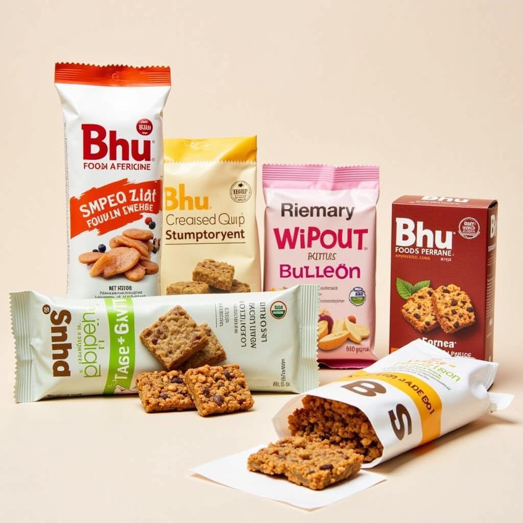 Bhu Foods Protein Bars in Various Flavors