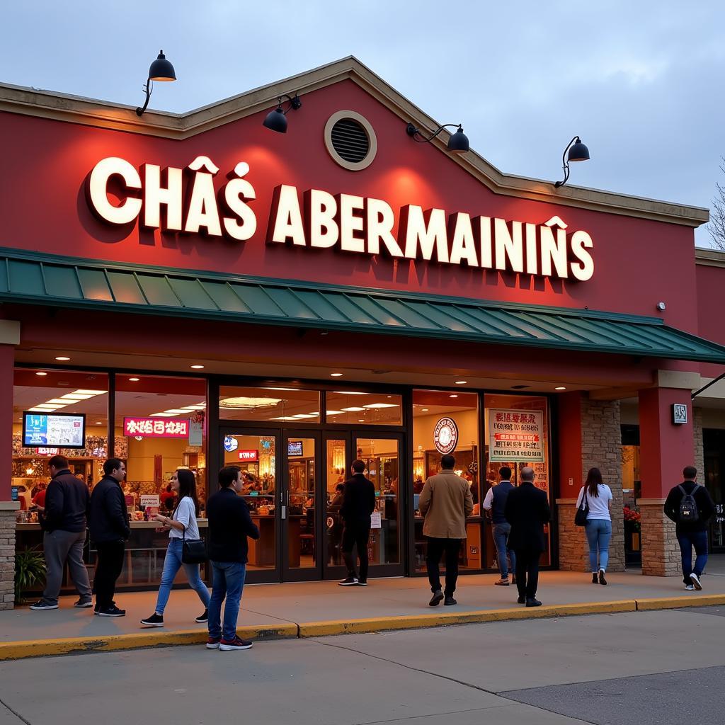 Exterior of a Vibrant Chinese Restaurant in Bossier City