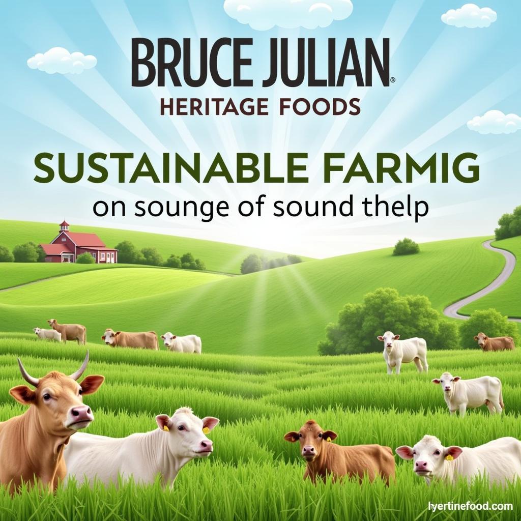 Bruce Julian Heritage Foods Sustainable Farming Practices