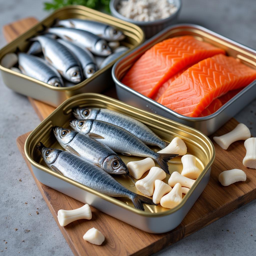 Canned Sardines and Salmon: High Fluoride Content